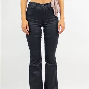 faux leather pants